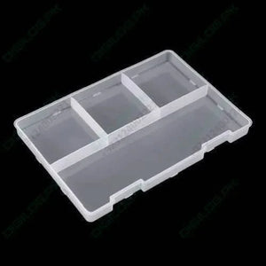 Adjustable Double Layer Component Organizer Tool Container