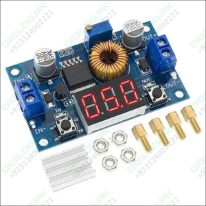 Adjustable Step Down Power Supply Module With Voltmeter