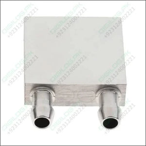 40mm x 80mm Aluminium Water Cooling Block For Liquid Cooler
