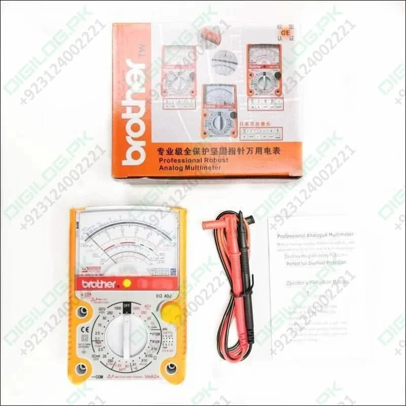 Brother Analog Multimeter High Precision - Digilog.pk