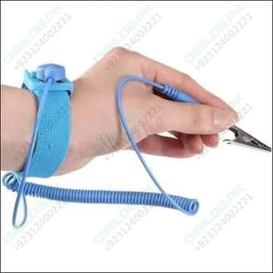 Antistatic Wrist Strap Esd Grounding Band Bracelet With Clip