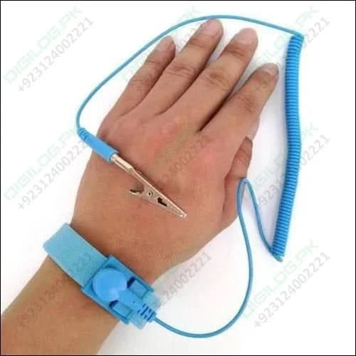 Antistatic Wrist Strap Esd Grounding Band Bracelet With Clip