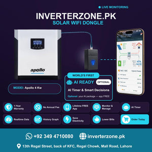 Apollo 4 Kw Solar WiFi Dongle - Real-Time Solar Monitoring