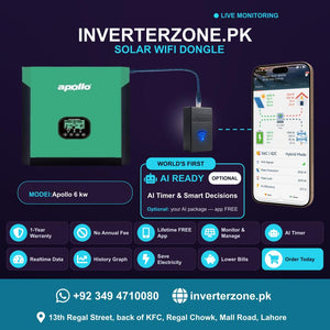Apollo 6 Kw Solar WiFi Dongle - Real-Time Solar Monitoring