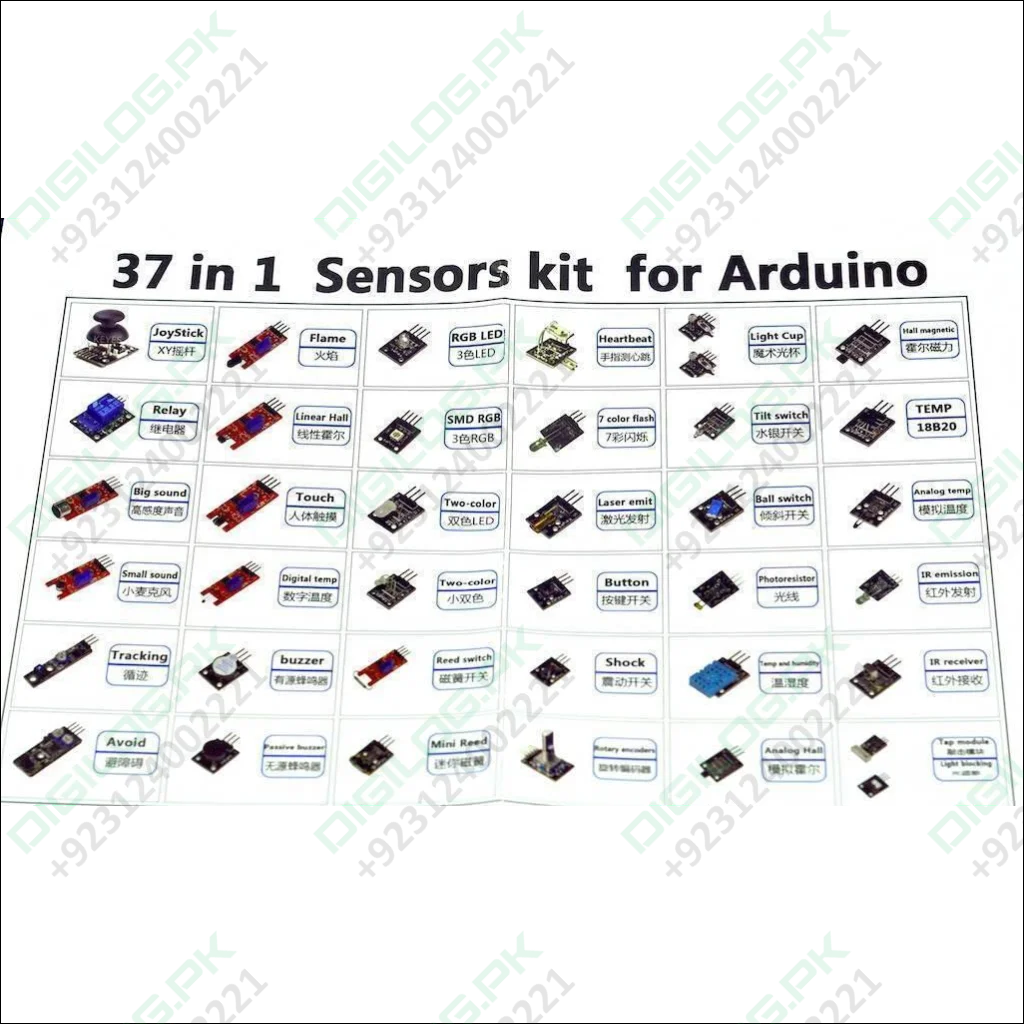 Arduino Sensor Kit In Pakistan 37 1 Sensors