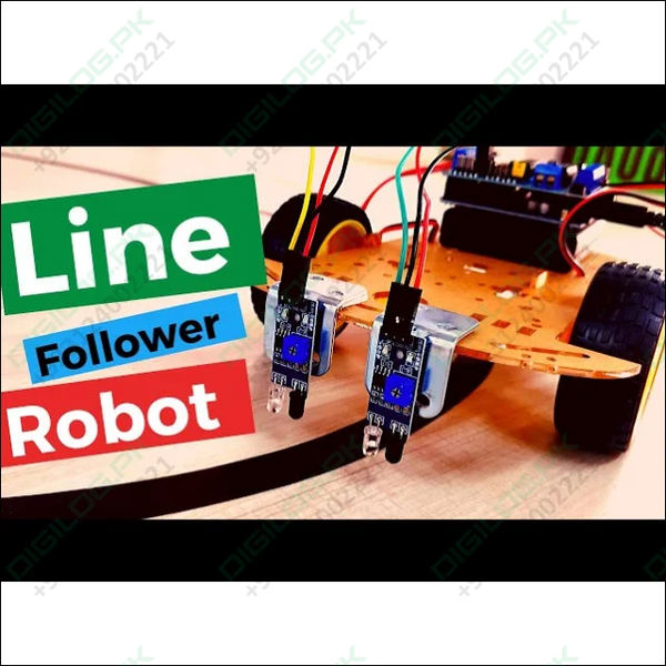 DIY Arduino Line Follower Car Parts