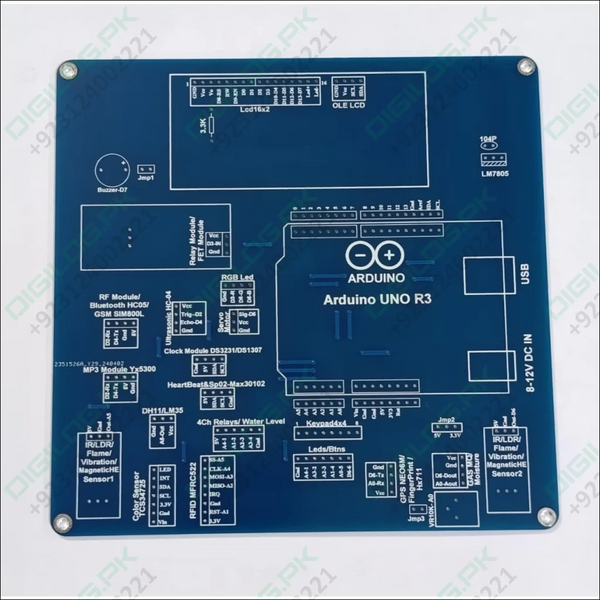 Arduino UNO R3 Training Development Board – Ultimate Sensor Learning Kit