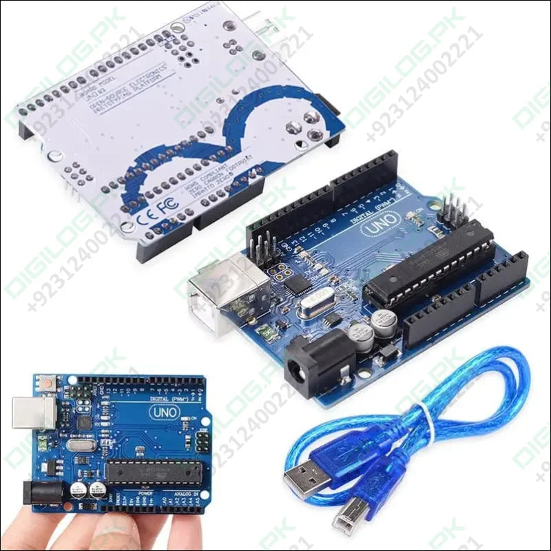 Arduino Uno Price In Pakistan Kit With USB Cable