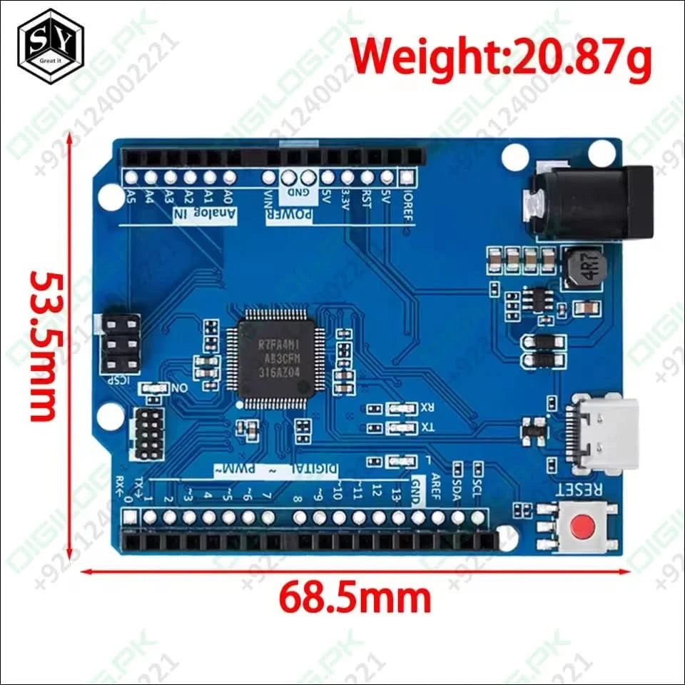 Arduino Uno R4 Minima Clone