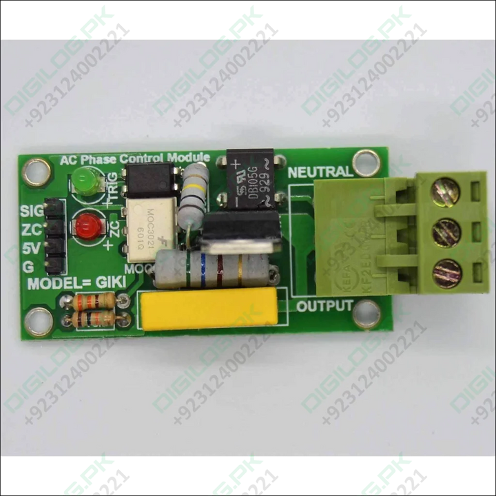 Arduino 1 Channel Triac Module With Zero Crossing Sensor