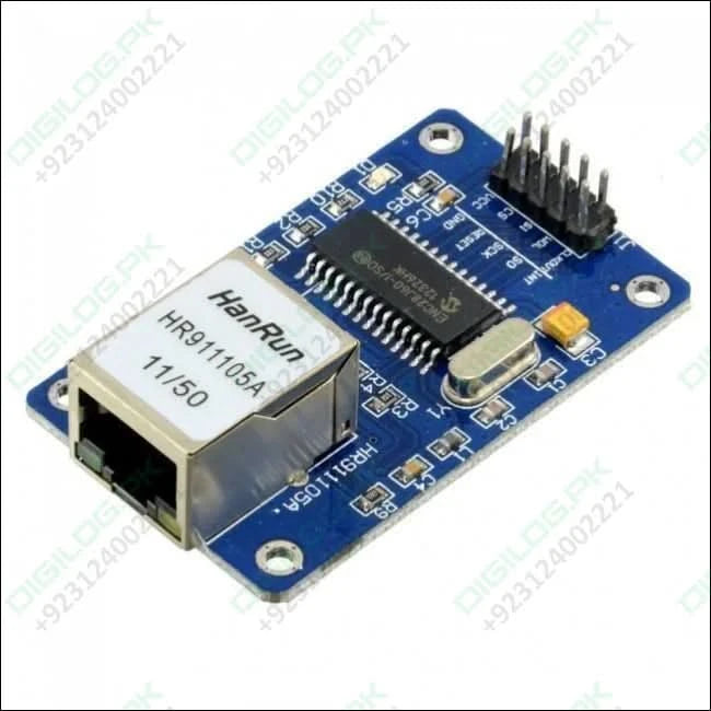 Arduino Enc28j60 Ethernet LAN Network Module in Pakistan - digilog.pk