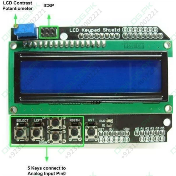 Arduino Lcd Keypad Shield