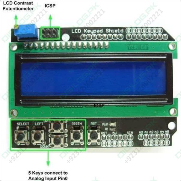 Arduino Lcd Keypad Shield