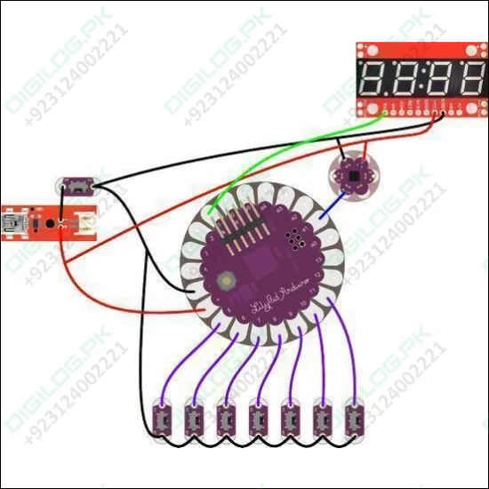 Arduino Lilypad 328 Main Board Atmega328p Atmega328 16m