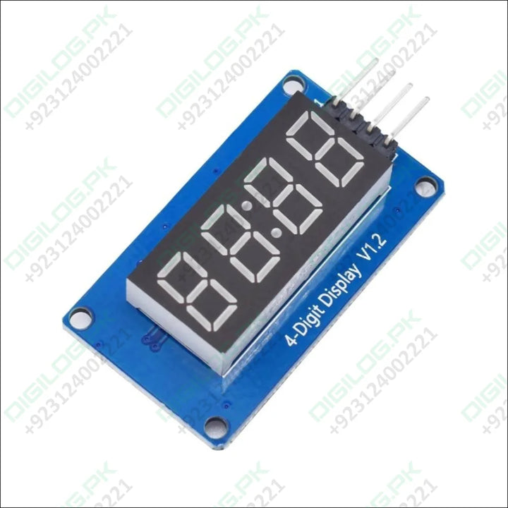 Arduino Tm1637 4 Digit 7 Segment Display Module Led