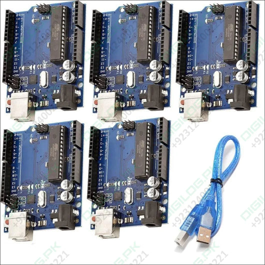 Arduino Uno R3 Dip With Usb Cable Without Logo