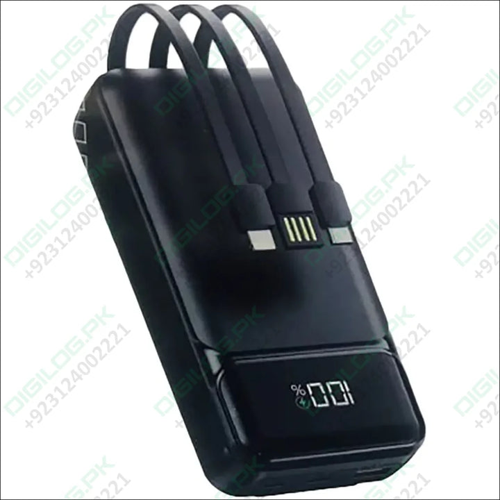 ASPOR A316 20000mAh 22.5W high-speed power bank with built in cable