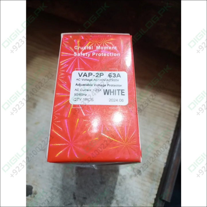 BEVAV 63Amp Adjustable Under Over Voltage Protector Relay