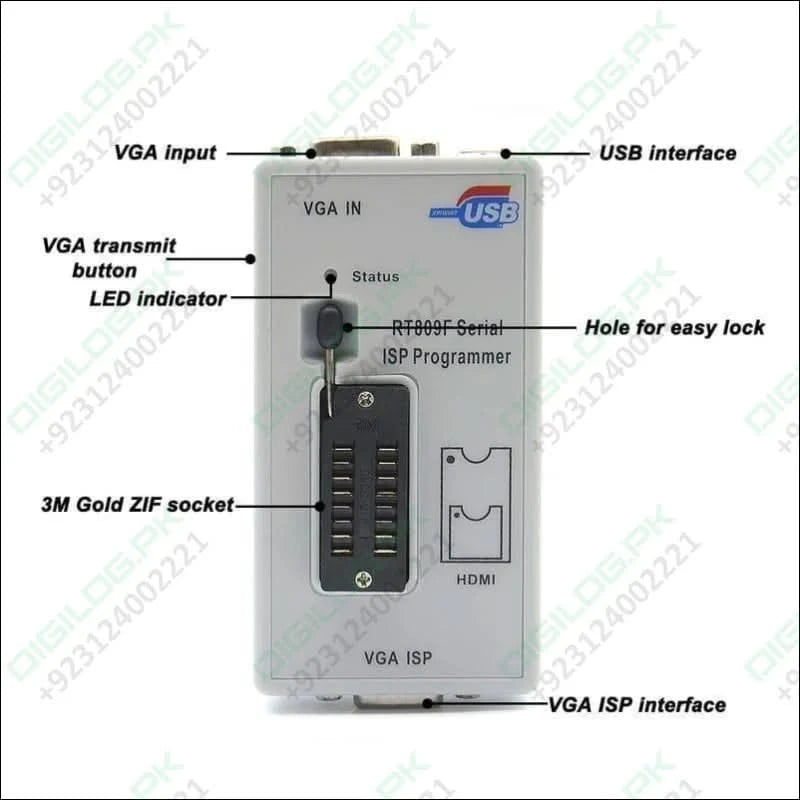Bios Rt809f Serial Isp Programmer Rt809 With 3 Adapters