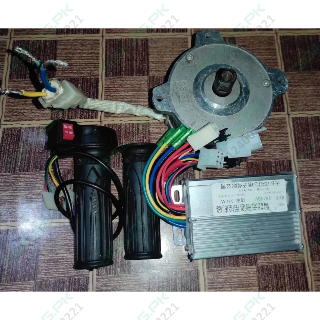 Electric Bike Cycle BLDC Motor Controller and Throttle