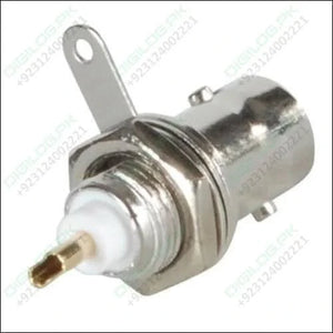Bnc Chassis Mount Female Connector With Ground Tab Opek