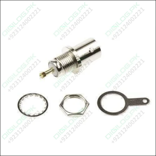 Bnc Chassis Mount Female Connector With Ground Tab Opek