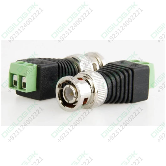 Bnc Connector Two-wire Bnc-free Solder Video Cable Adapter