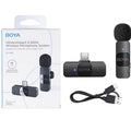 By-v10 Boya Wireless Lapel Microphone System, Usb C Omnidirectional Condenser Microphone For Youtube Tiktok Instagram Facebook Live Streaming And Vlog Recording — Buy online in Pakistan | digilog.pk