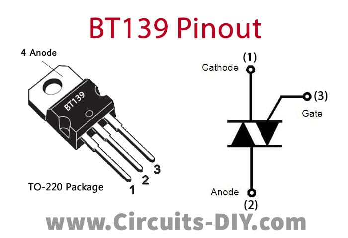 BT139 Pinout