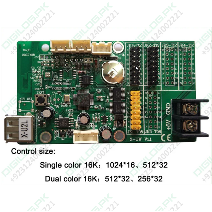 Bx - u2l P10 Led Signs Control Card Display Module