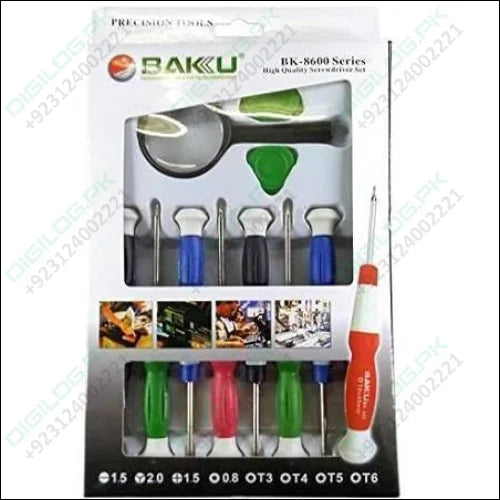 Baku 11 Pcs Bk- 8600 Stainless Steel Precision Screwdriver