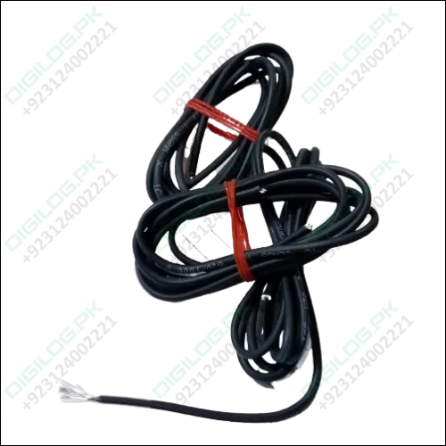Black 1meter Solderable Wire Hard Wires For Wiring Jumper
