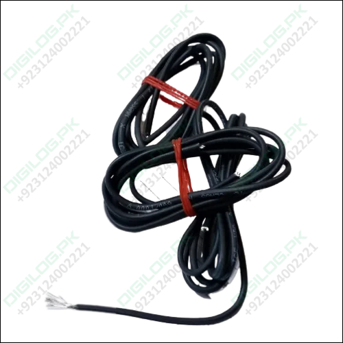 Black 1meter Solderable Wire Hard Wires For Wiring Jumper