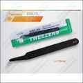 Black Vetus Tweezer Hrc40 Antistatic Stainless Steel Esd 15