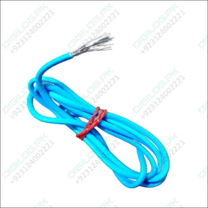 Blue 1m Solderable Wire Hard Wires For Wiring Jumper Cable