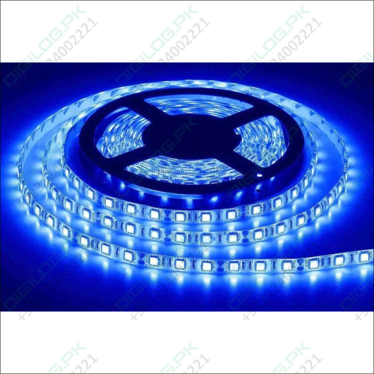 Blue Color 12v DC Strip Light Rolls 5 Meter Each