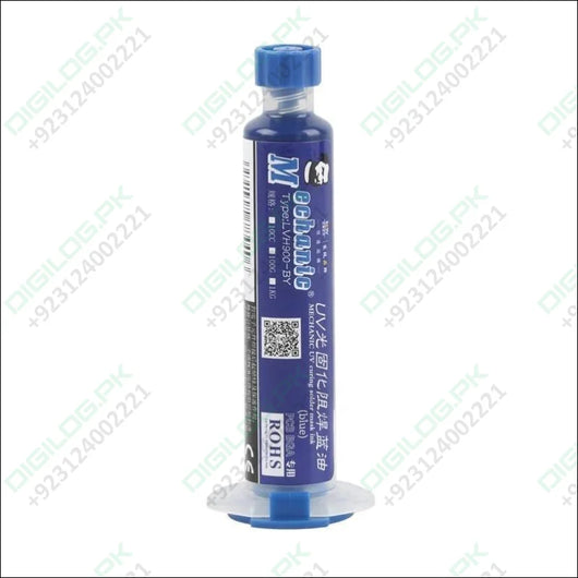 Blue Mechanic Uv Curable 10cc Solder Mask Ink Pcb Fixing