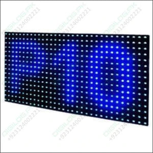 Blue P10 Outdoor Led Display Panel Module 5v 32x16 Hub12