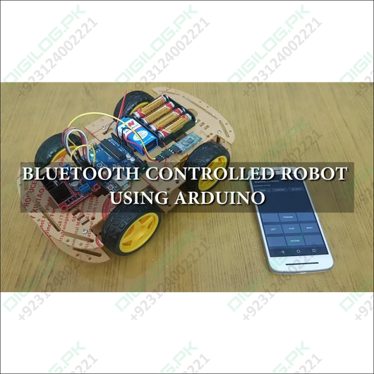 Components Of Making Bluetooth Controlled Robot Using