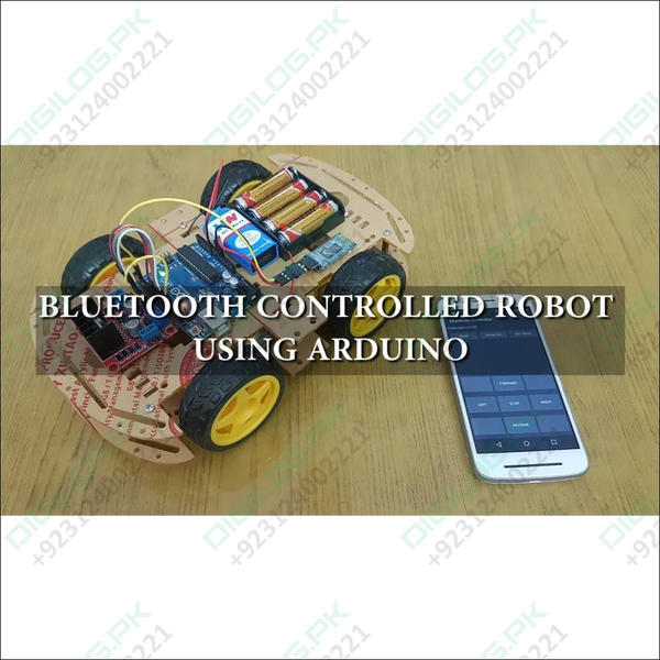 Components Of Making Bluetooth Controlled Robot Using