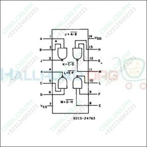 Nand Gate Cd4011 Ic Cmos Quad 2 Input