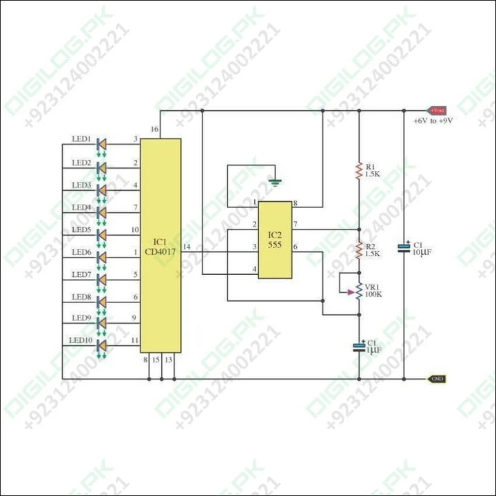 Cd4017 Ic In Pakistan