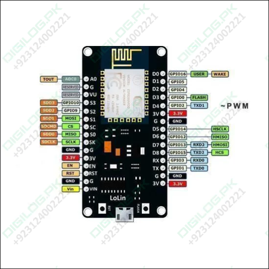 Esp8266 Ch340 Lolin Nodemcu V3 Wifi Development Board Iot