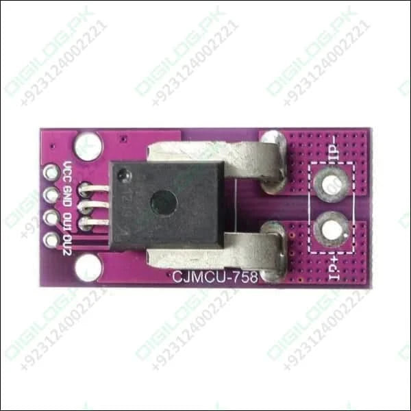 Hw-525 Acs758 50a Range Hall Effect Linear Current Sensor