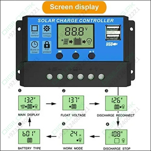 12v 24v 10a Solar Charge Controller Dy-002