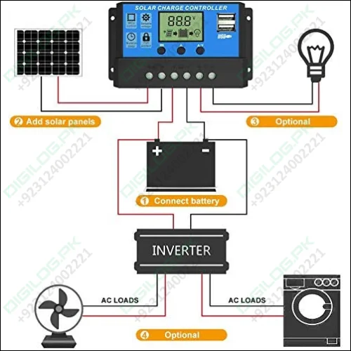 12v 24v 10a Solar Charge Controller Dy-002