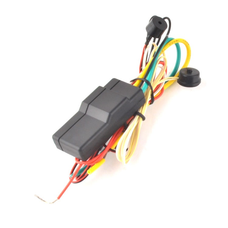 Car Alarm Immobilizer Relay Module with Wiring Harness & Dual Buzzer Alert