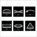 Parallel Lens Kit - 6 Piece Convex Lens Optical Experiment Set
