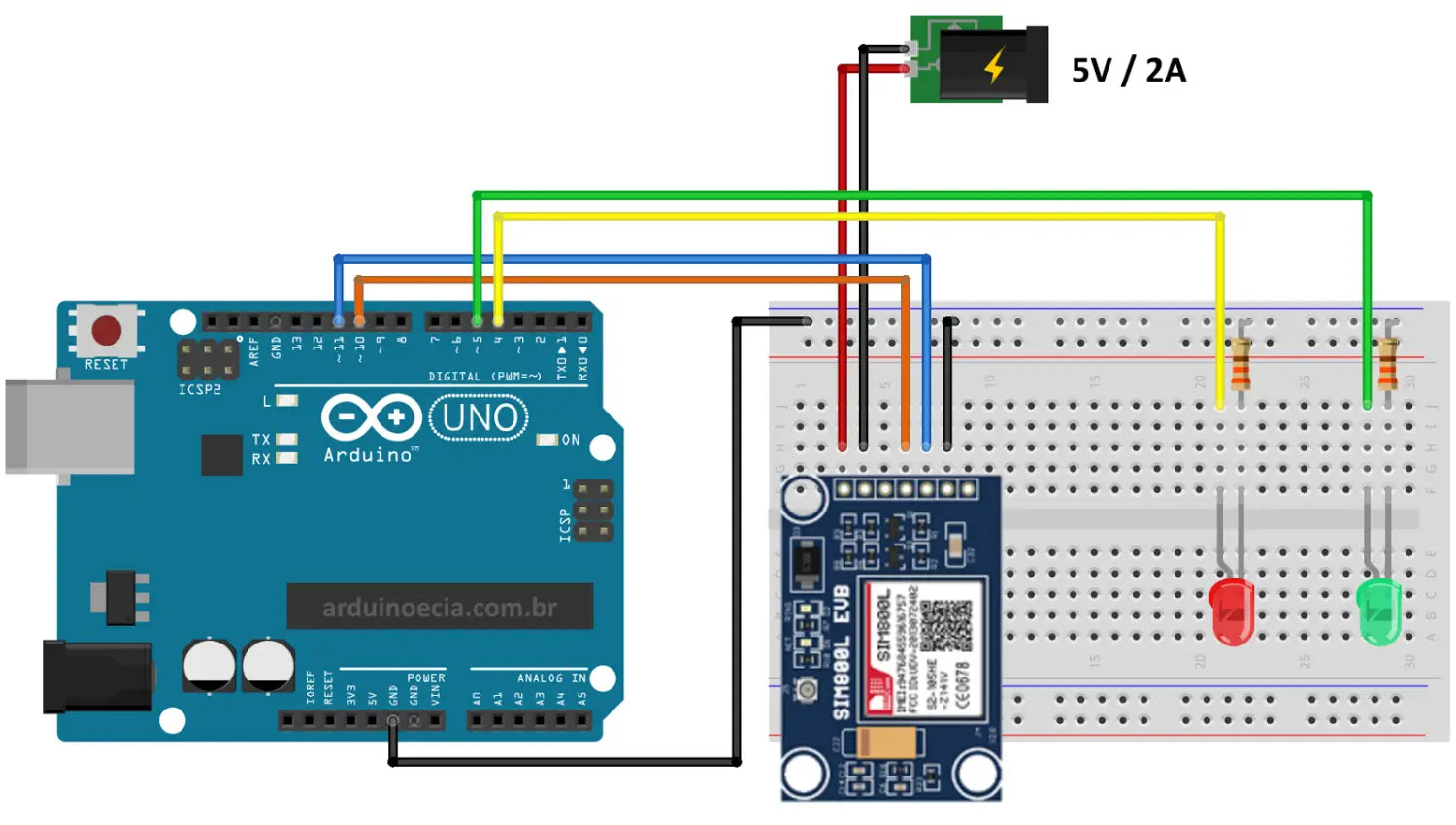 SIM800L 5V Volume 2 Wireless GSM GPRS Quad Band Module In Pakistan ...