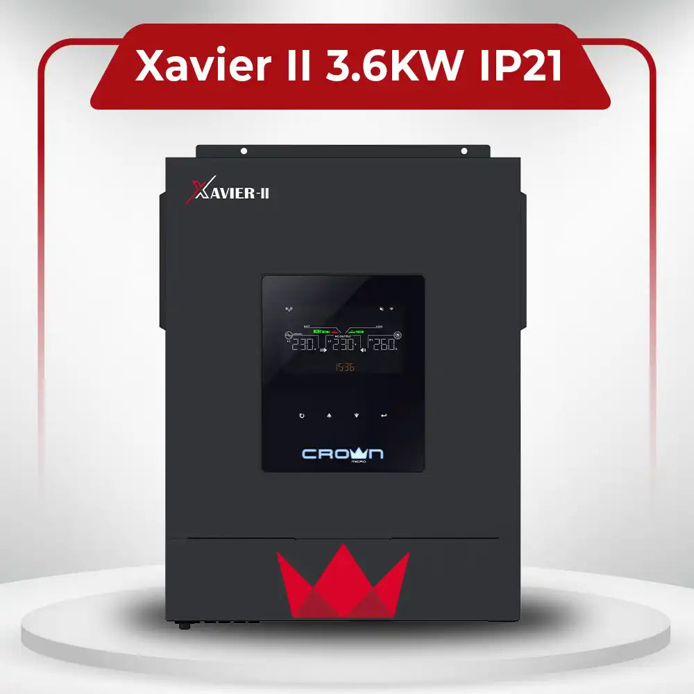 Crown Xavier II 3.6 KW New Model Solar Wifi Dongle Special Model